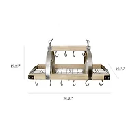 2lt Wooden Potack With Downlight Pendant Light