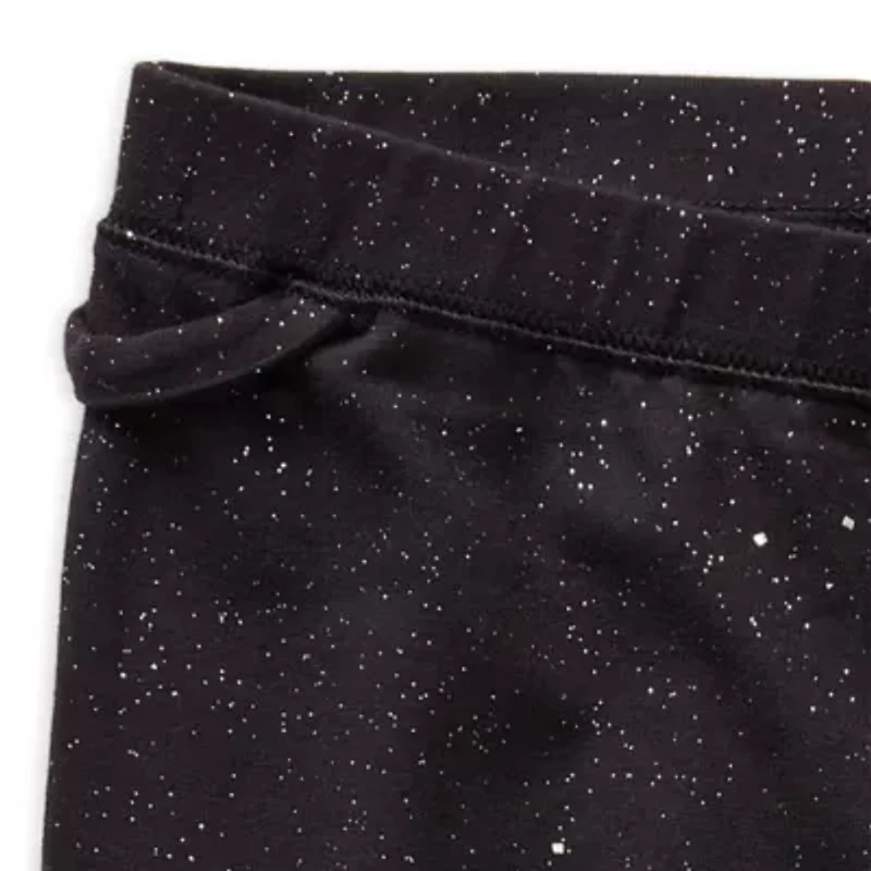 Thereabouts Little & Big Kid Girls Easy-on + Easy-off Knit Full Length Leggings