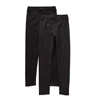 Thereabouts Little & Big Kid Girls Easy-on + Easy-off Knit Full Length Leggings