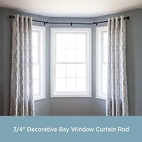 Kenney Bryce Ball Bay Window Rod