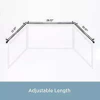 Kenney Bryce Ball Double Bay Window Rod