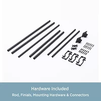 Kenney Mission Square Bay Window Rod