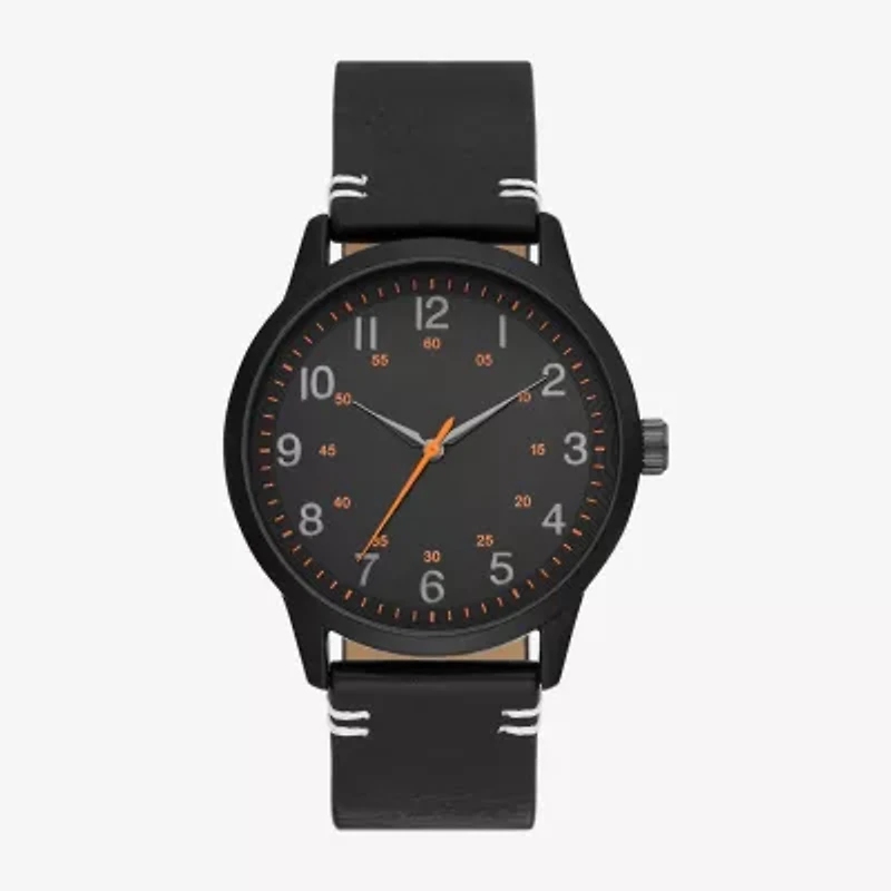 Mens Black Strap Watch Fmdjo245