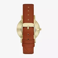 Geneva Geneva Ladies Womens Brown 4-pc. Watch Boxed Set Fmdjset702