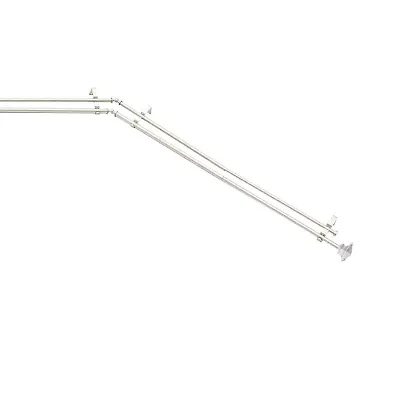 Kenney Mission Square Double Bay Window Rod