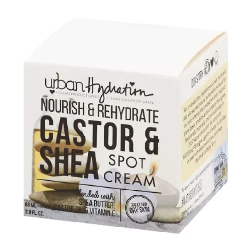 Urban Hydration Castor And Shea Spot Cream Face Treatment