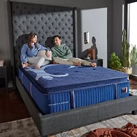 Stearns & Foster Reserve 17" Soft Euro Pillow Top - Mattress + Box Spring