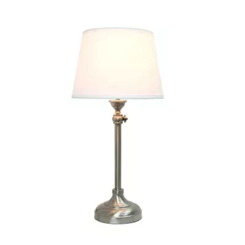 All the Rages Perennial Modern Manhattan Extendable Metal 3-pc. Lamp Set