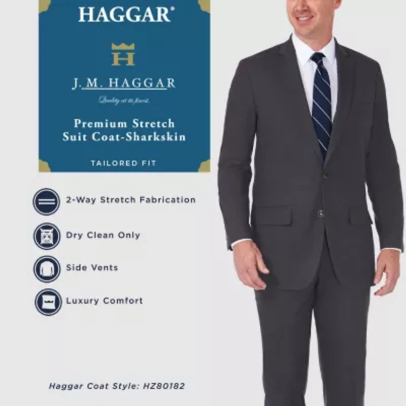 Haggar JMH Premium Mens Stretch Fabric Classic Fit Suit Jacket