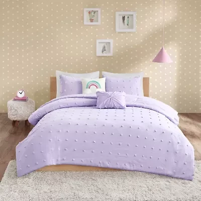 Urban Habitat Kids Ensley Jacquard 100% Cotton Comforter Set with Decorative Pillows