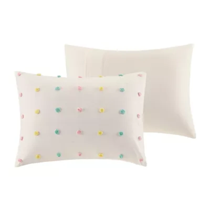 Intelligent Design Ensley Jacquard 100% Cotton Comforter Set with Decorative Pillows