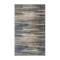Mohawk Home Furie Stripe Machine Woven Indoor Rectangular Accent Rug