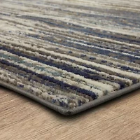 Mohawk Home Furie Stripe Machine Woven Indoor Rectangular Accent Rug