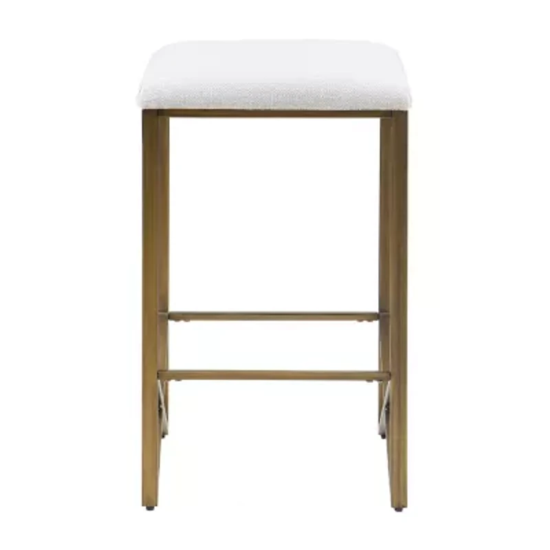 INK+IVY Marino Counter Height Upholstered Bar Stool