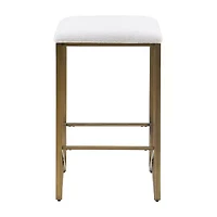INK+IVY Marino Counter Height Upholstered Bar Stool