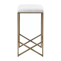 INK+IVY Marino Counter Height Upholstered Bar Stool