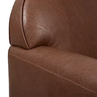 Madison Park Cedar Swivel Upholstered Armchair
