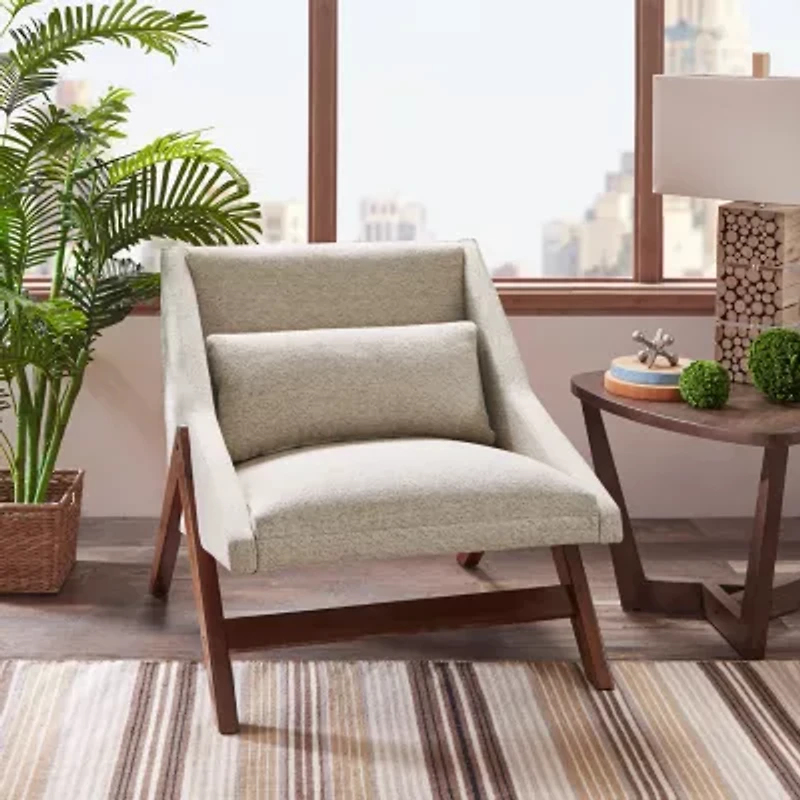 INK+IVY Boomerang Upholstered