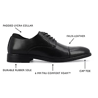Vance Co Maning Mens Cap Closed Toe Loafers