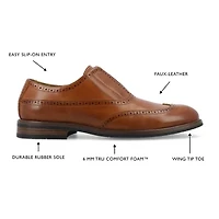 Vance Co Nikola Mens Wing Closed Toe Oxford Shoes