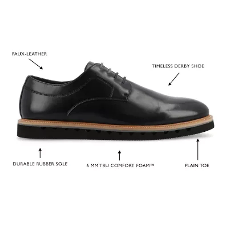Vance Co William Mens Round Loafers