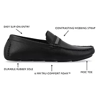 Vance Co Griffin Mens Moc Closed Toe Loafers