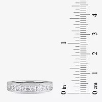 (F / Si2) Womens 1 CT. T.W. Lab Grown White Diamond 10K Gold Band