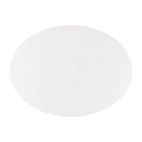 Oval Rotatable Coffee Table