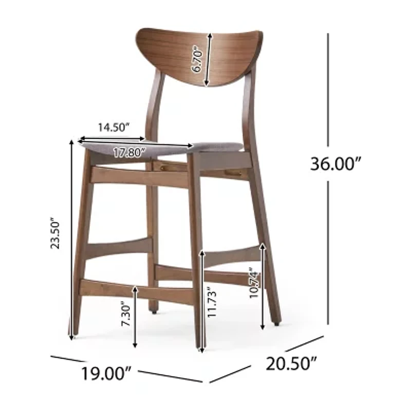 Gavin 3-pc. Counter Height Round Dining Set