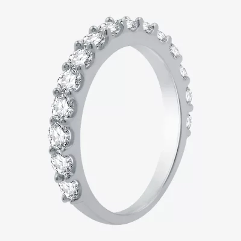 1 CT.T.W. Lab-Grown Diamond Wedding Band 10K or 14K Gold