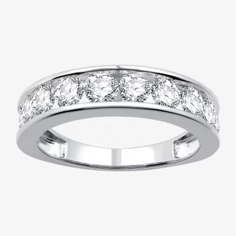 1 1/2 CT. T.W. Lab-Grown (G / SI1-SI2)  Diamond Wedding Band 10K or 14K Gold