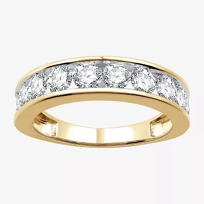 1 1/2 CT. T.W. Lab-Grown (G / SI1-SI2)  Diamond Wedding Band 10K or 14K Gold