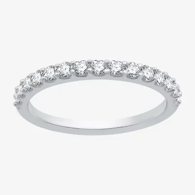 1/2 CT. T.W. Lab-Grown Diamond Wedding Band 10K or 14K Gold.