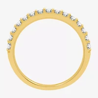 1/2 CT. T.W. Lab-Grown Diamond Wedding Band 10K or 14K Gold.