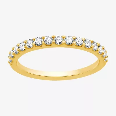 1/2 CT. T.W. Lab-Grown Diamond Wedding Band 10K or 14K Gold.