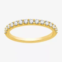 1/2 CT. T.W. Lab-Grown Diamond Wedding Band 10K or 14K Gold.