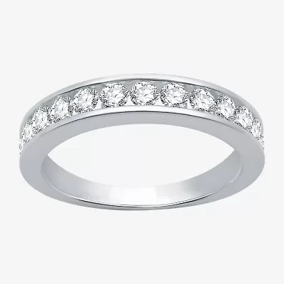 1 CT. T.W. Lab-Grown Diamond Wedding Band 10K or 14K Gold