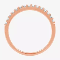 1/4 CT. T.W. Lab Grown White Diamond 10K Gold Wedding Band