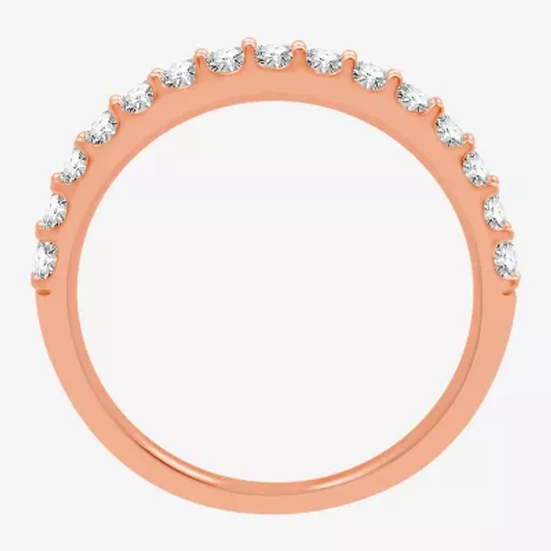 1/2 CT. T.W. Lab-Grown Diamond Wedding Band 10K or 14K Gold.