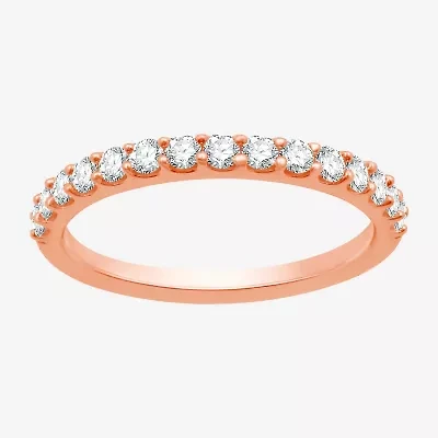 1/2 CT. T.W. Lab-Grown Diamond Wedding Band 10K or 14K Gold.