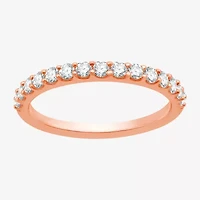 1/2 CT. T.W. Lab-Grown Diamond Wedding Band 10K or 14K Gold.