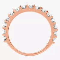 1 CT.T.W. Lab-Grown Diamond Wedding Band 10K or 14K Gold