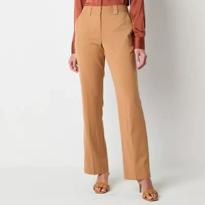 Worthington Womens Straight High Rise Trouser