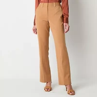 Worthington Womens Straight High Rise Trouser