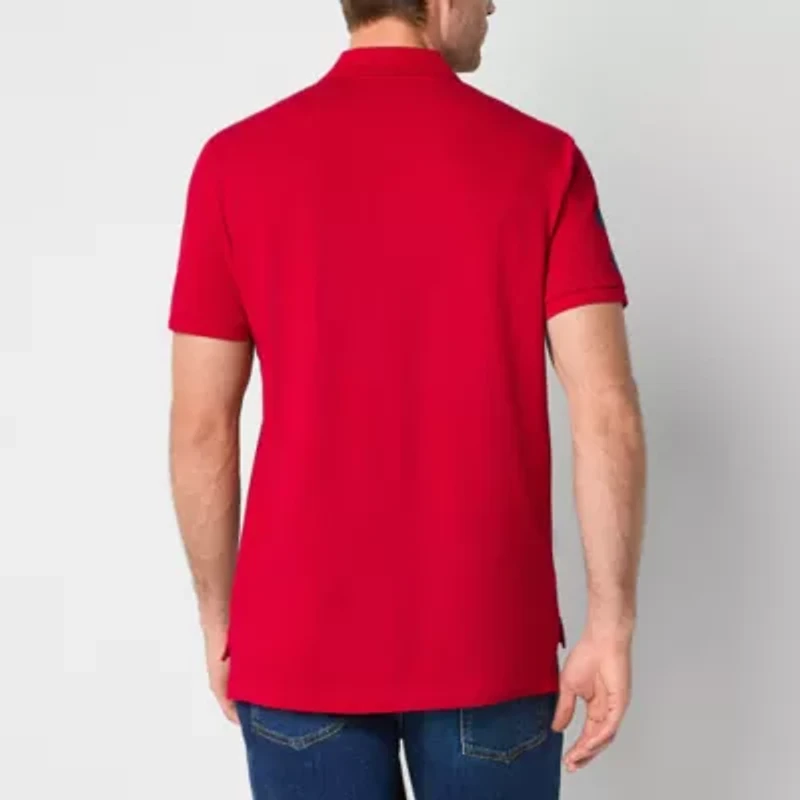 U.S. Polo Assn. Big Pony Pique Mens Regular Fit Short Sleeve Shirt