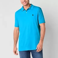 U.S. Polo Assn. Interlock Mens Classic Fit Short Sleeve Shirt