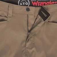 Wrangler Atg (All Terrain Gear) Utility Mens Comfort Waistband Regular Fit Flat Front Pant