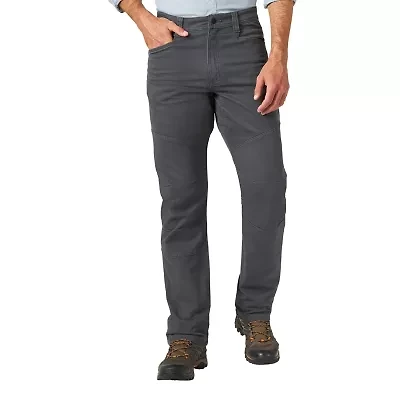 Wrangler All Terrain Gear Reinforced Utility Mens Comfort Waistband Regular Fit Flat Front Pant