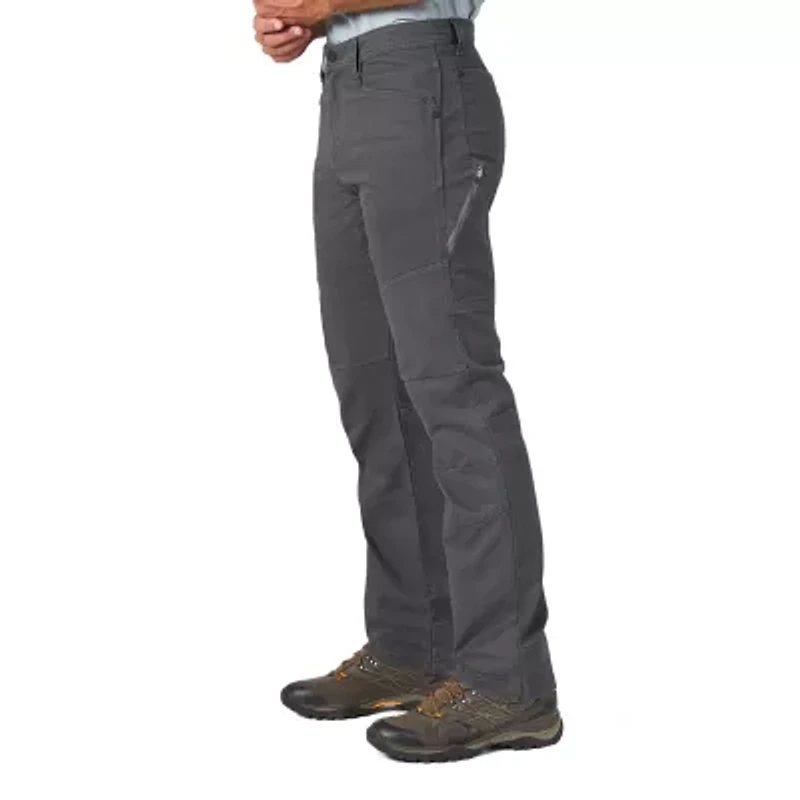 Wrangler All Terrain Gear Reinforced Utility Mens Comfort Waistband Regular Fit Flat Front Pant