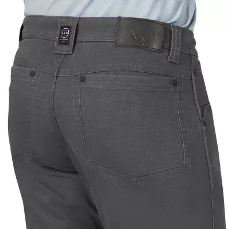 Wrangler All Terrain Gear Reinforced Utility Mens Comfort Waistband Regular Fit Flat Front Pant